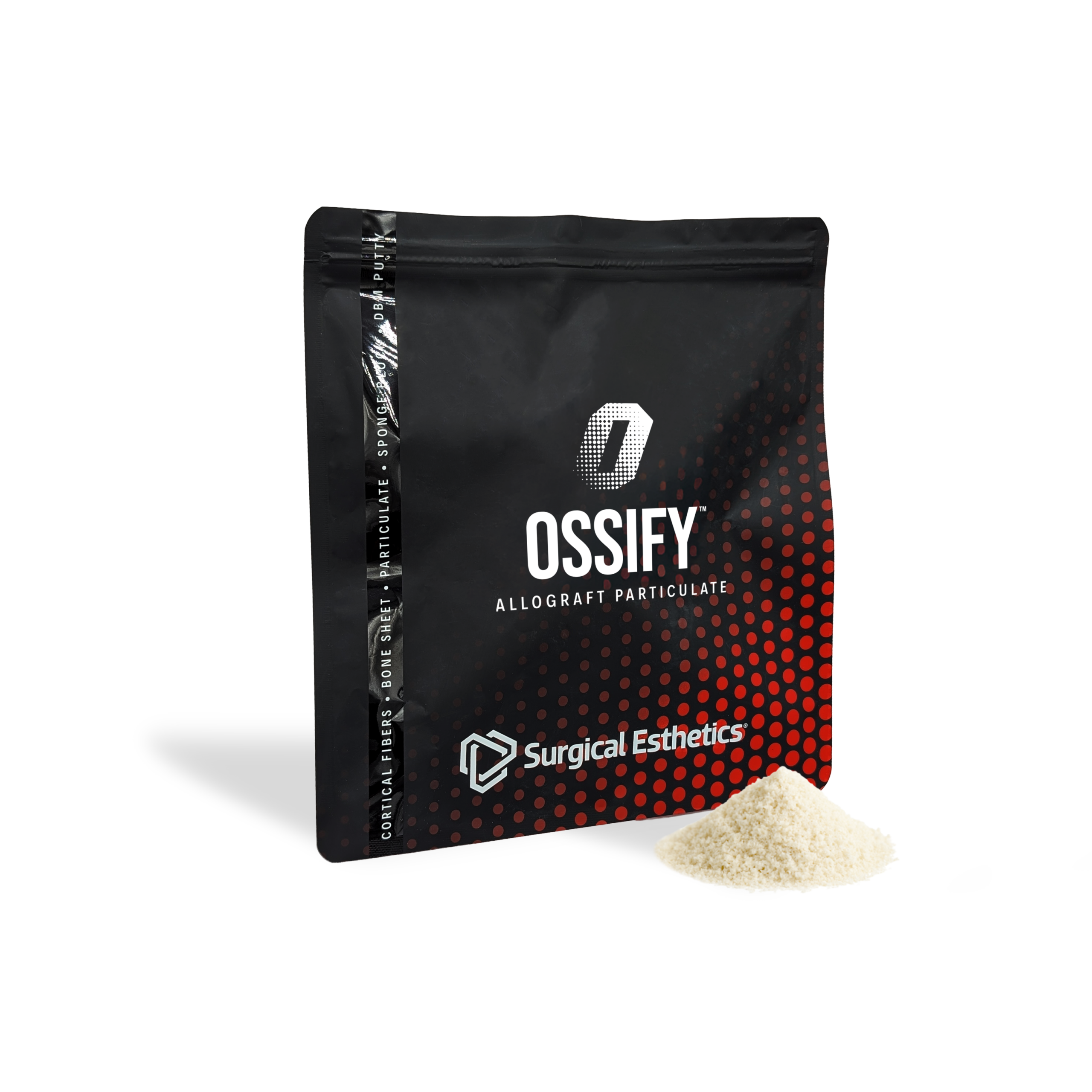 OSSIFY Mineralized Cortical Cancellous Bone Allograft – Large Particle | Surgical Esthetics | Surgical Esthetics Bone Graft OSSIFY Mineralized Cortical Cancellous Bone Allograft – Large Particle | Surgical Esthetics | Surgical Esthetics Bone Graft
