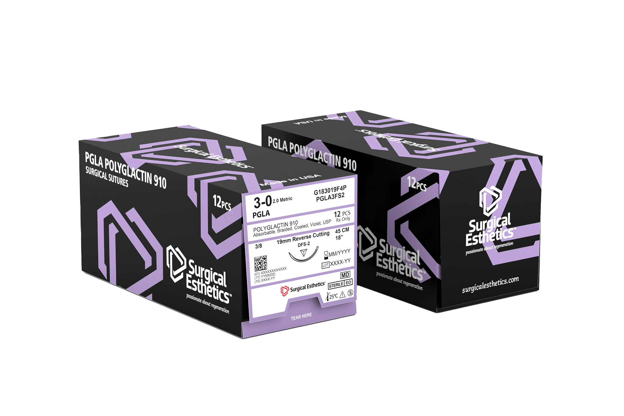 Surgical Esthetics® Sutures PGLA